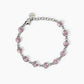 Bracciale con Cristalli Rosa a Cuore 232453