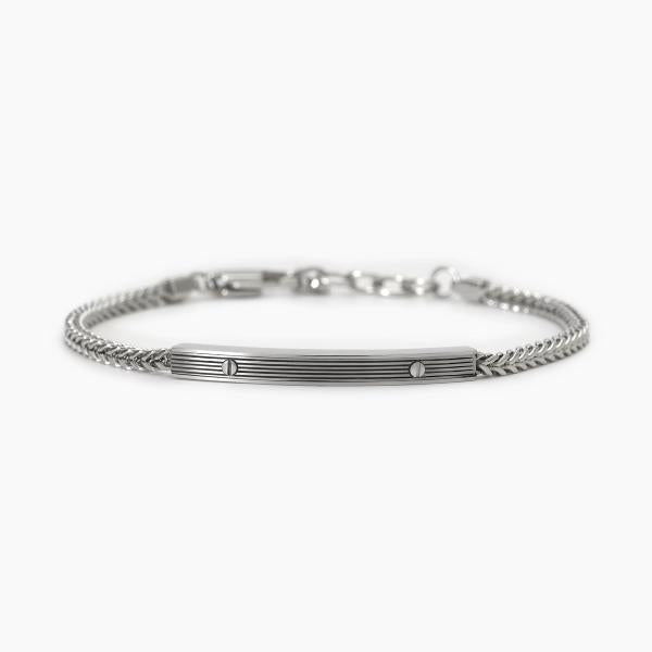 Bracciale Uomo Acciaio con Piastra 232463