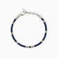 Bracciale Uomo Acciaio ed Ematite Blu 232550