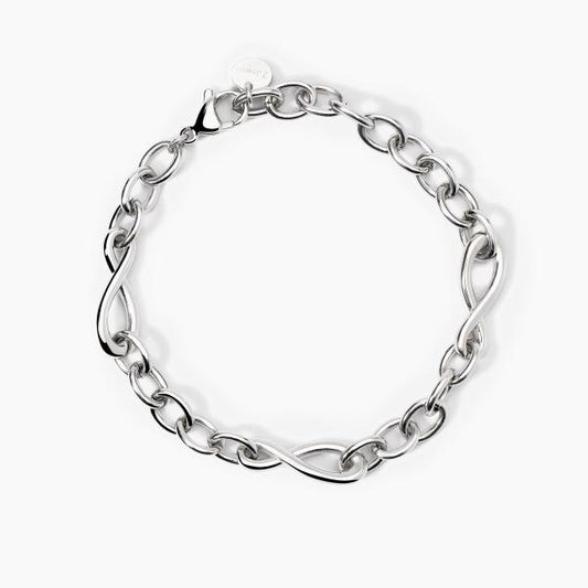 Bracciale in Acciaio con Infinito 232589