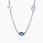 Collana con Elementi in Glass e Perla Conchiglia 251853