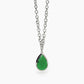 Girocollo con Glass Verde 251879