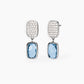 Orecchini con Cristalli e Glass Azzurro 261485