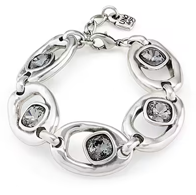 Bracciale Grateful con Cristalli Grigi PUL2336NGRMTL0U