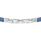 Bracciale Uomo Jewels Acciaio e Blu JM421ATZ08