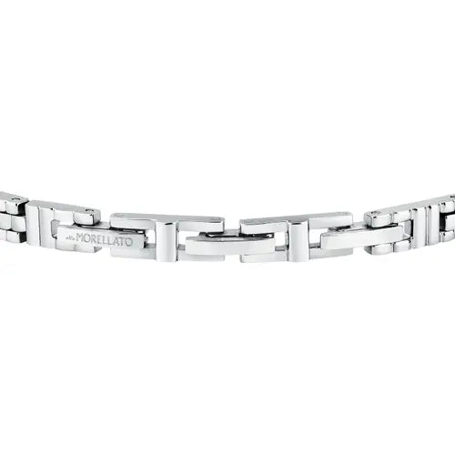 Bracciale Uomo Acciaio e Dorato SATM27