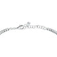 Bracciale Tesori Tennis con Zirconi Bianchi e Blu a Cuore SAIW234