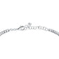 Bracciale Tesori Tennis con Zirconi Bianchi e Verdi a Cuore SAIW235