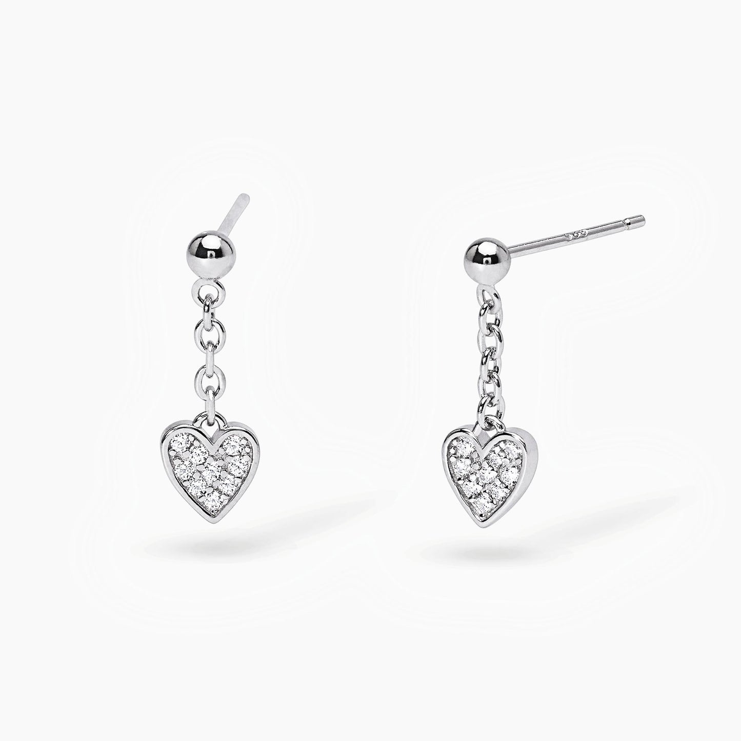 Pendientes Mon Amour con Corazones Colgantes 563615