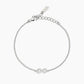 Bracciale Endless in Argento con Catena Forzatina e Infinito 533822