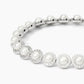 Bracciale Milanesienne Tennis in Argento con Perle e Zirconi 533826