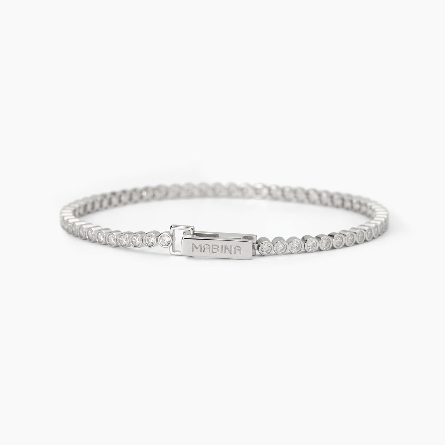 Bracciale Privilegio Tennis in Argento con Zirconi Bianchi 533827