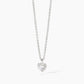 Girocollo Love Affair in Argento con Ciondolo a Forma di Cuore 553666