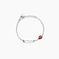 Bracciale Bambina Ladybug Personalizzabile in Argento con Coccinella 533785