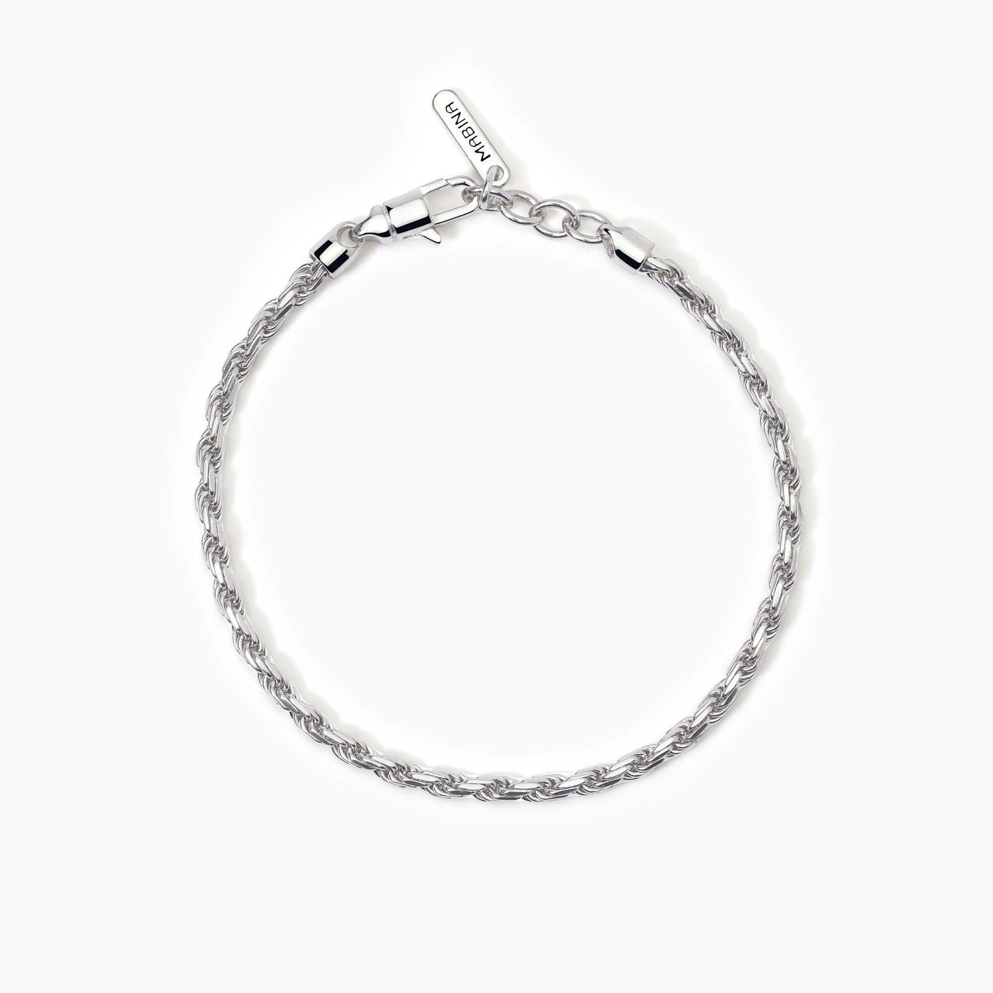 Bracciale Uomo Every Day in Argento con Catena Corda 533800