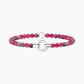 Bracciale Mamanonmama con Agata Fucsia 732201