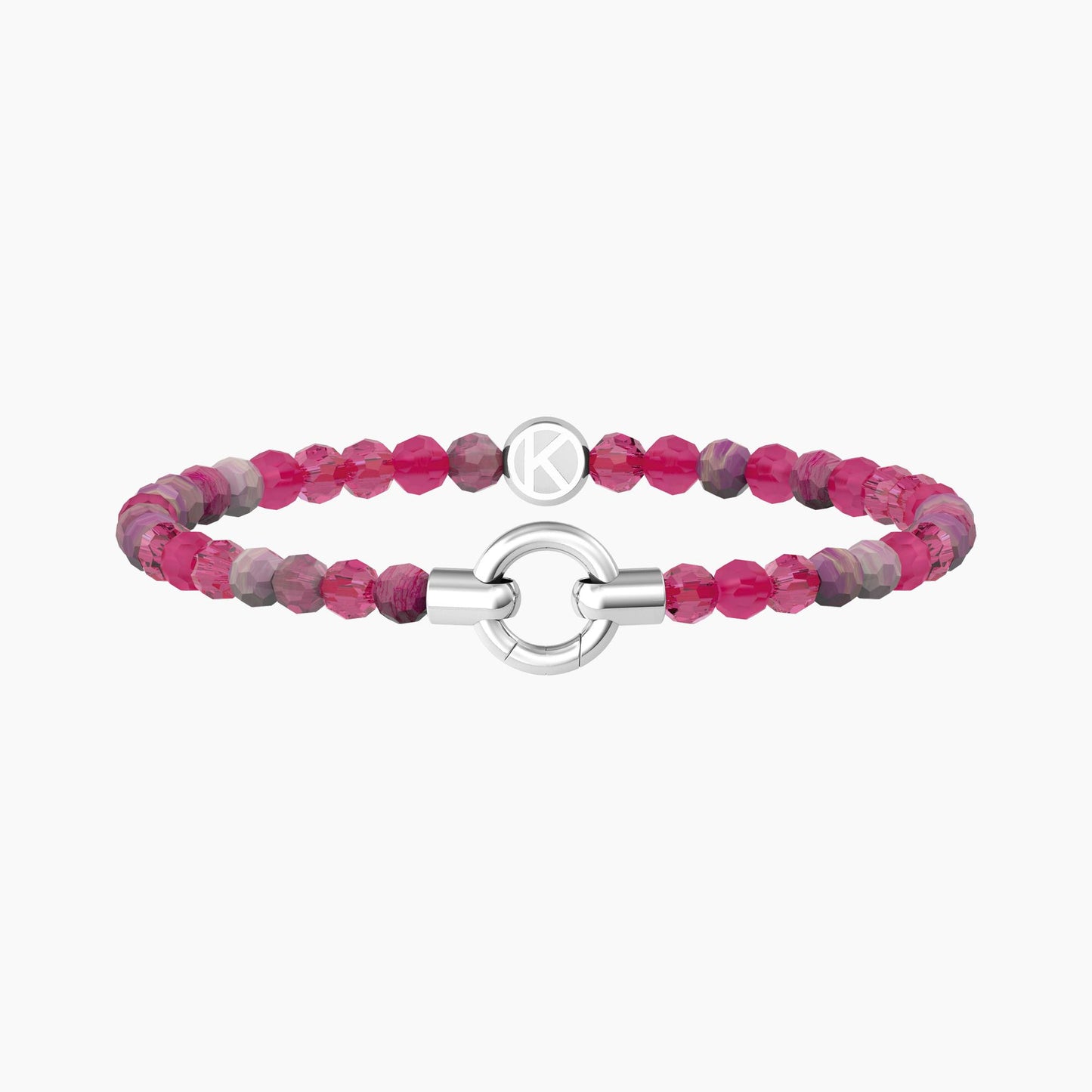 Bracciale Mamanonmama con Agata Fucsia 732201