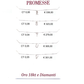 Girocollo Oro 18kt e Diamanti LETTERR-V1