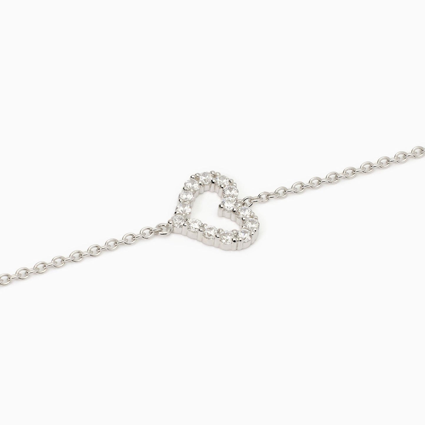 Bracciale Happy Love in Argento con Cuore 533835