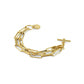 Bracciale Dorato con Maglie Paper Clip 000EXB4455000