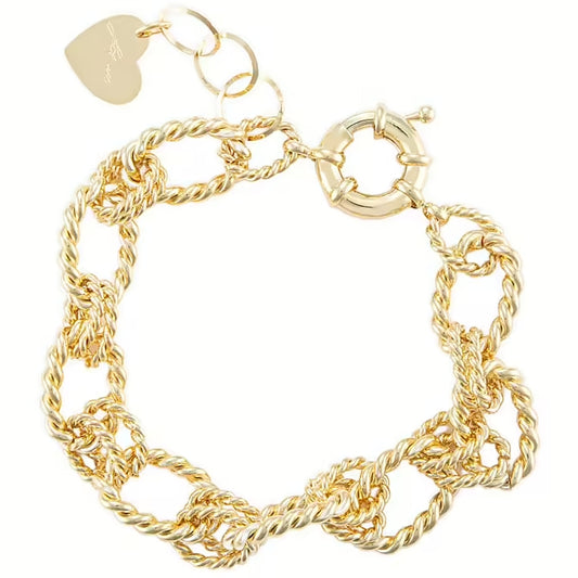 Bracciale 4US Brass Dorato 4UBR7330W