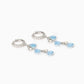 Orecchini Beauty Code Pendenti con Glass Azzurro 563782
