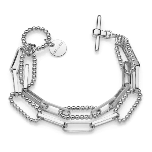 Bracciale Paper Clip con Elementi Palline 009EXB0025000