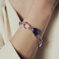 Bracciale con Pietre Rosa e Blu 014EXB0014000