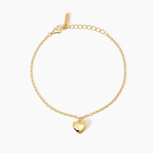 Bracciale Feeling Dorato con Ciondolo a Cuore 533949