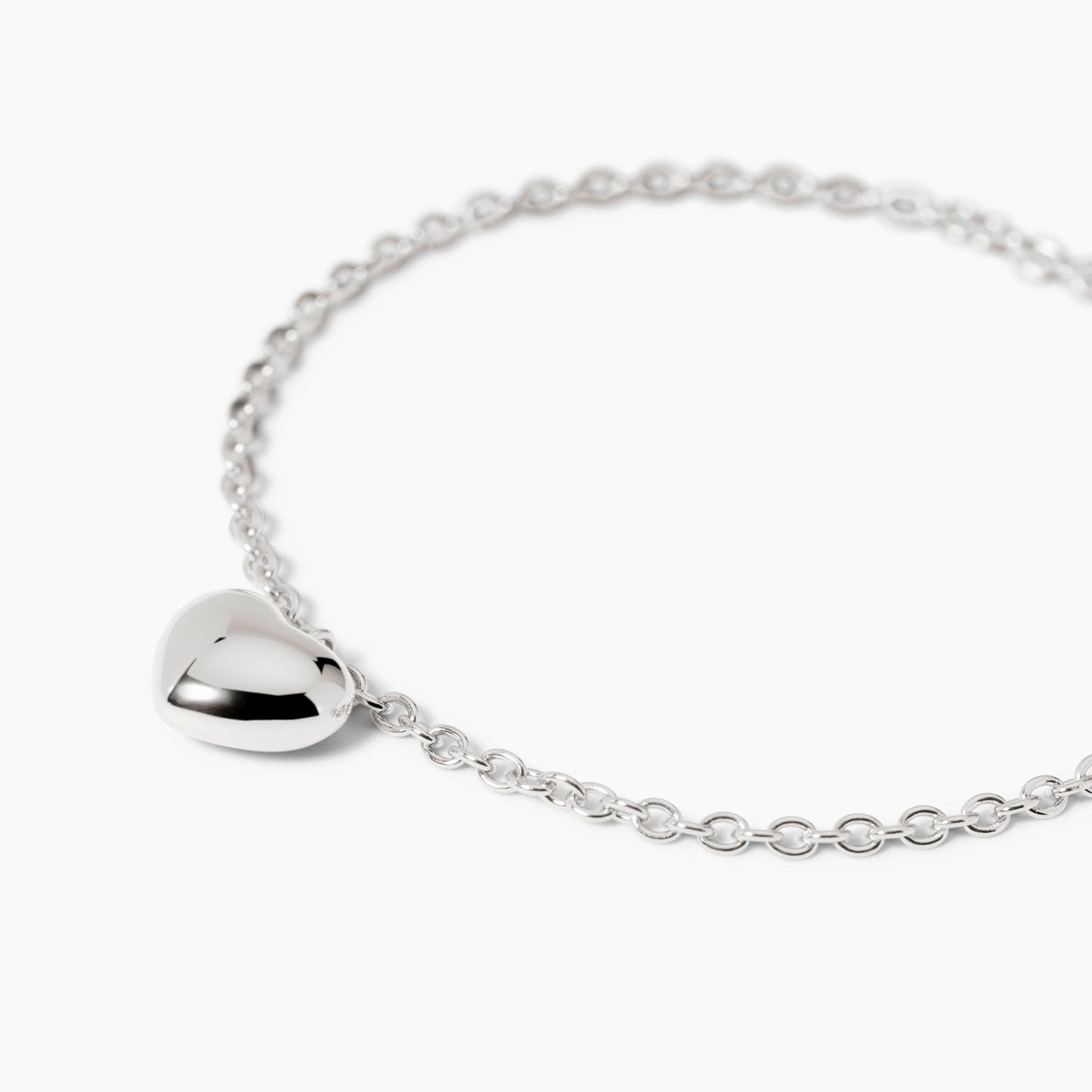 Bracciale Feeling in Argento con Ciondolo Cuore 533950