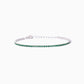 Bracciale Mini Tennis Con Smeraldi Sintetici 533959