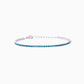 Bracciale Mini Tennis Con Acquemarine Sintetiche 533960