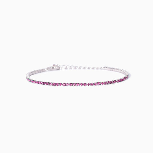 Bracciale Mini Tennis Con Tormalina Sintetica 533961