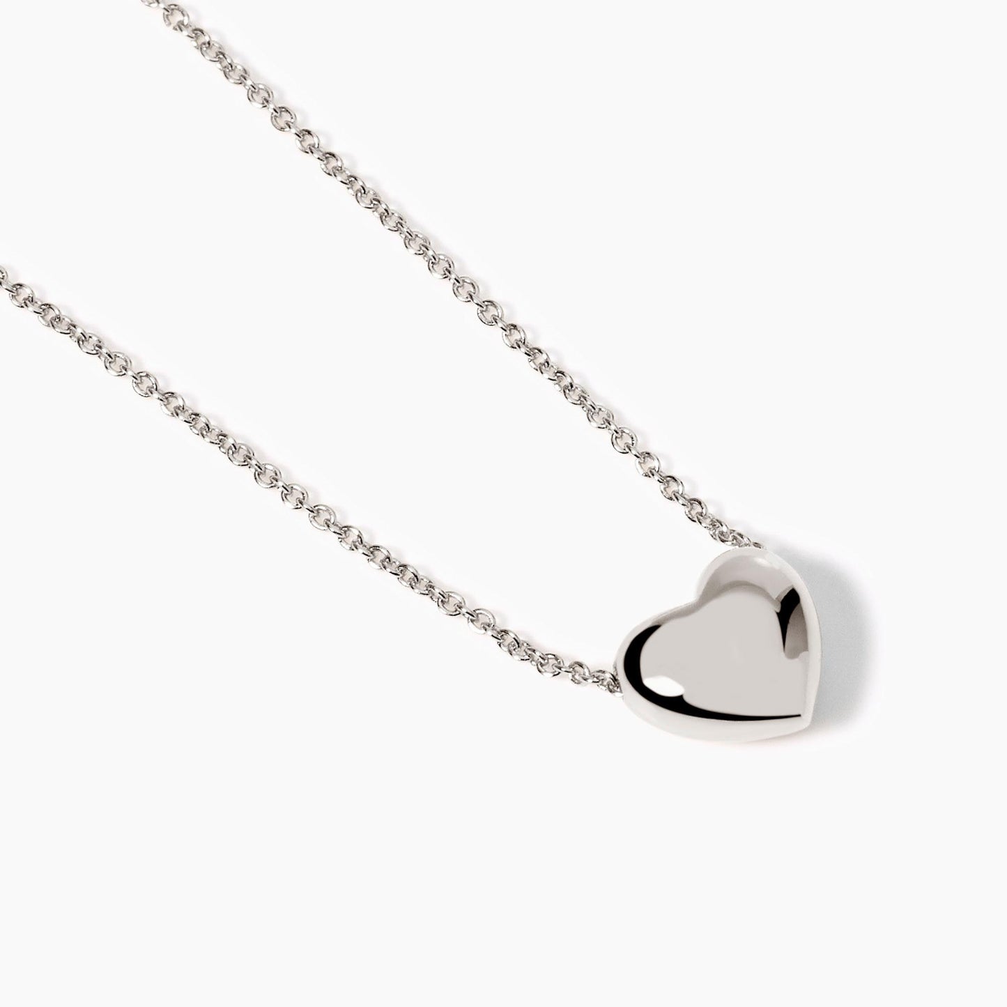 Girocollo Feeling in Argento con Cuore 553742