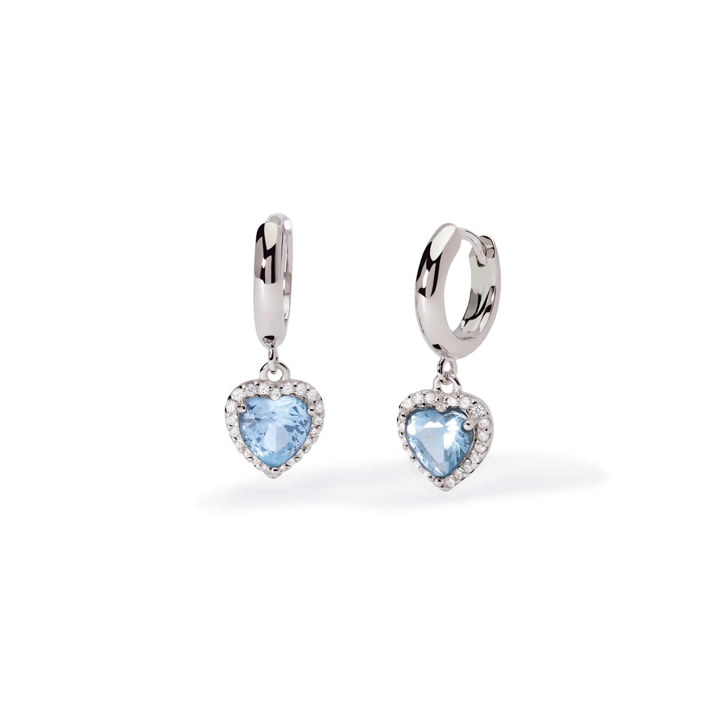 Orecchini Love Affair in Argento con Acquamarina Sintetica 563808