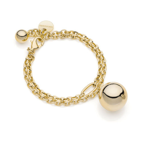 Bracciale Dorato con Ciondolo a Sfera 000EXB5024000