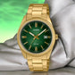 Orologio Uomo Standard Dorato e Verde MTP-1302PGC-3AVEF