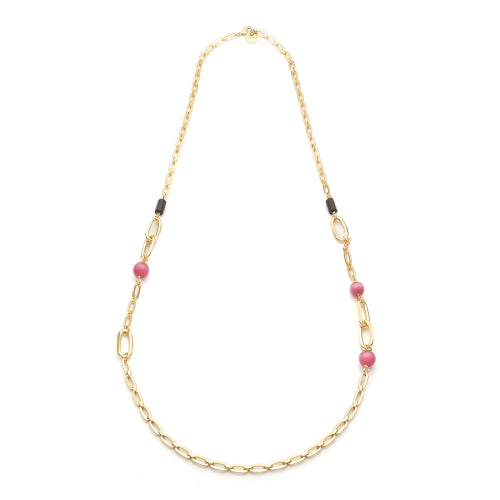 Collana Gipsy con Sfere Rosa 000EXH5454000