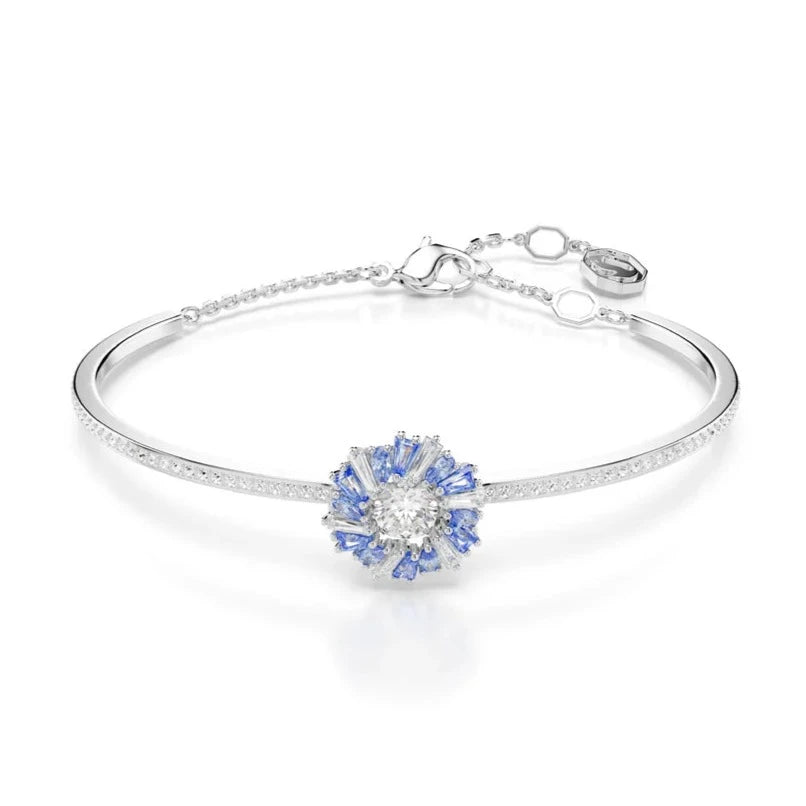 Bracciale Idyllia con Fiore di Cristalli Blu 5680014