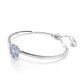 Bracciale Idyllia con Fiore di Cristalli Blu 5680014