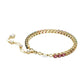 Bracciale Matrix Dorato con Cristalli Multicolor 5685691