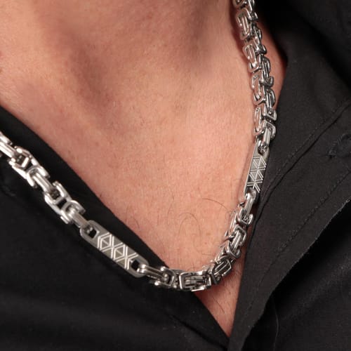 Collana Uomo Rude Acciaio SALV15