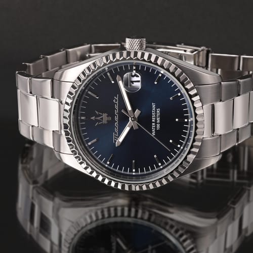 Orologio Uomo Competizione Acciaio e Blu R8853100029