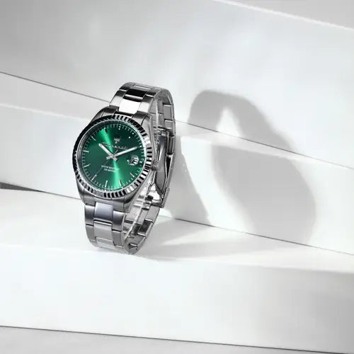 Orologio Uomo Competizione Acciaio e Verde R8853100043