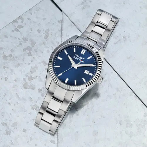 Orologio Uomo 240 Acciaio e Blu R3253240049