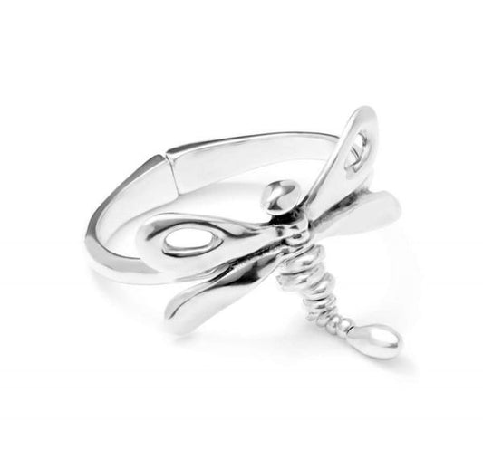 Bracciale Rigido con Libellula Argento Sterling PUL2450MTL0000