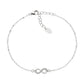 Bracciale Infinito con Zirconi Bianchi BRIBBZ3