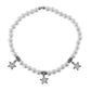 Bracciale con Perle Conchiglia, Stelle e Zirconi BRZ-013 M1 RH