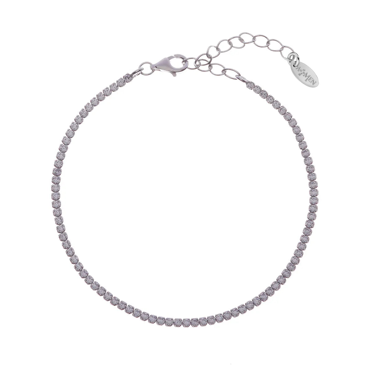 Bracciale Tennis Mania con Zirconi Bianchi BT1BB17