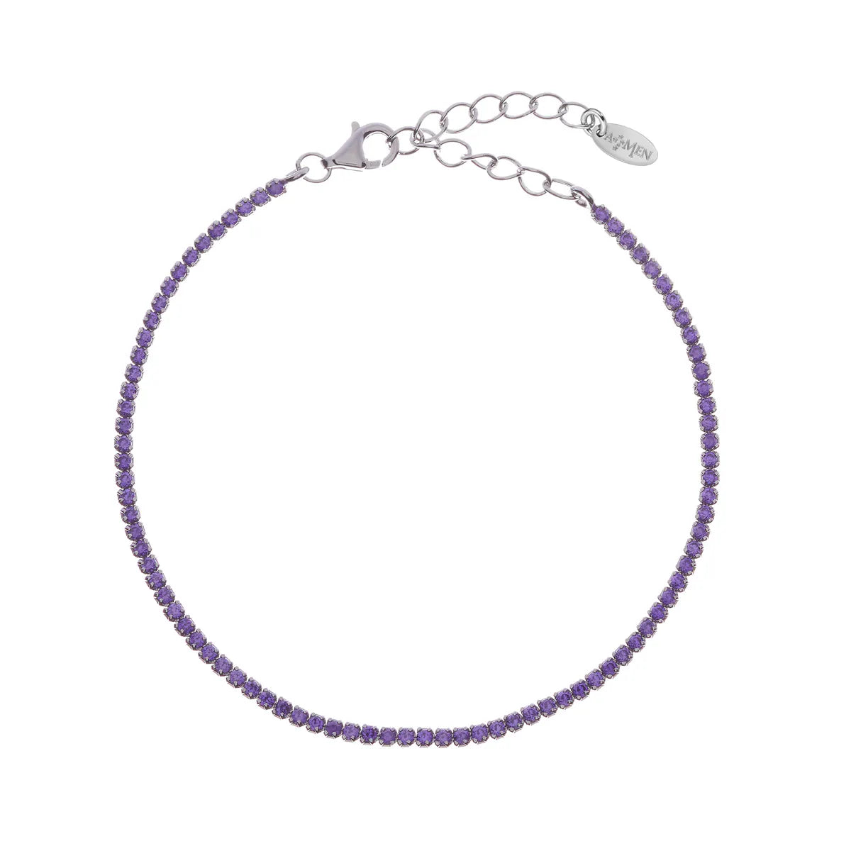 Bracciale Tennis Mania con Zirconi Lilla BT1BLI17